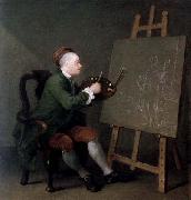 Hogarth Painting the Comic Muse William Hogarth